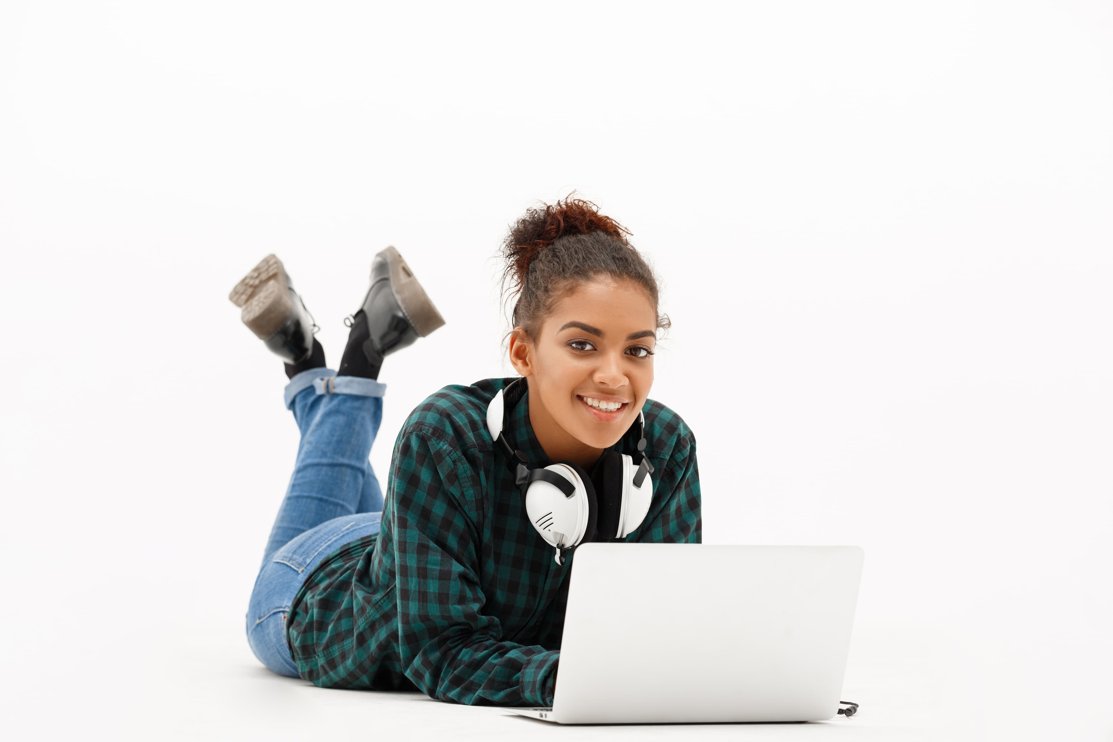 Two students studying together